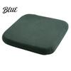 Removable Cover Seat Cushion Memory Foam Chair Cushion, Thickened Dining Pad with Straps, Easy Care Non-Slip Backing, Washable for Autumn Winter