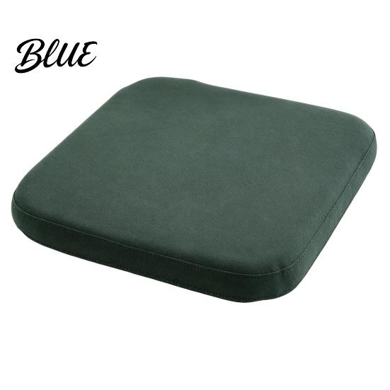 Removable Cover Seat Cushion Memory Foam Chair Cushion, Thickened Dining Pad with Straps, Easy Care Non-Slip Backing, Washable for Autumn Winter