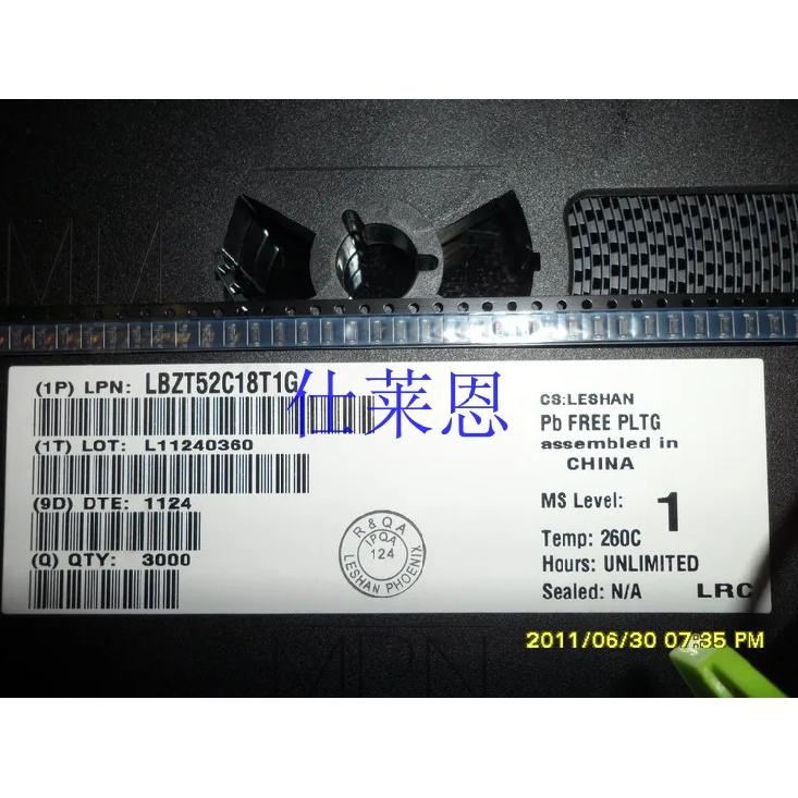 100piece LBZT52C18T1G 18V SOD-123
