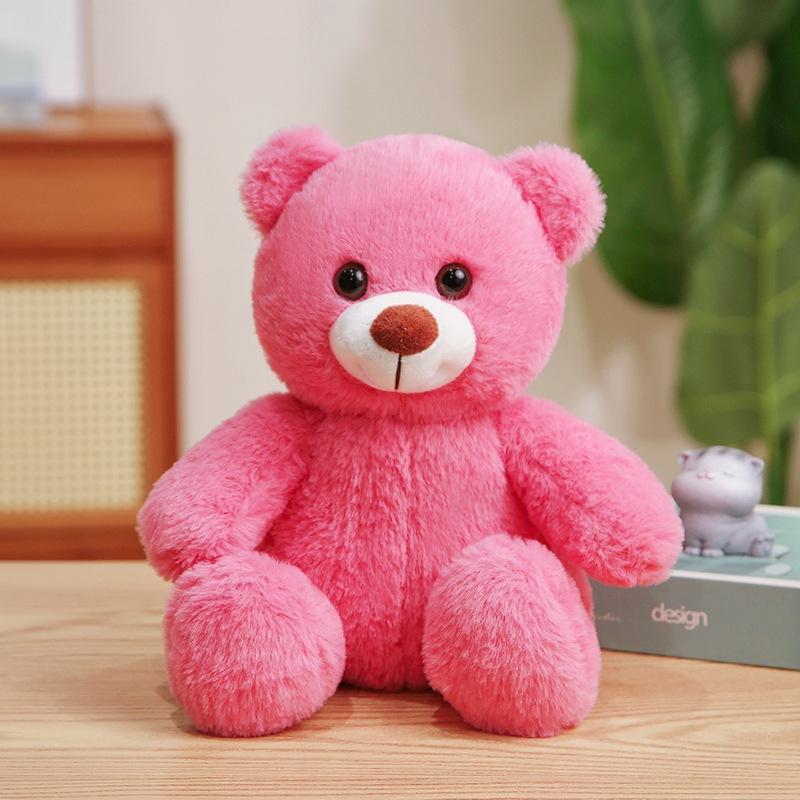 16 Colors Super Soft PP Cotton Filled Giant Teddy Bear Plush Toy with Stress Relief Function for Valentine's Day Gift
