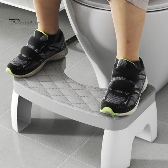 Toilet Potty Stool 7 Inch Heavy Duty Easy Healthy Bowel Movements Relieve Hemorrhoids Constipation Ergonomic Toilet Stool