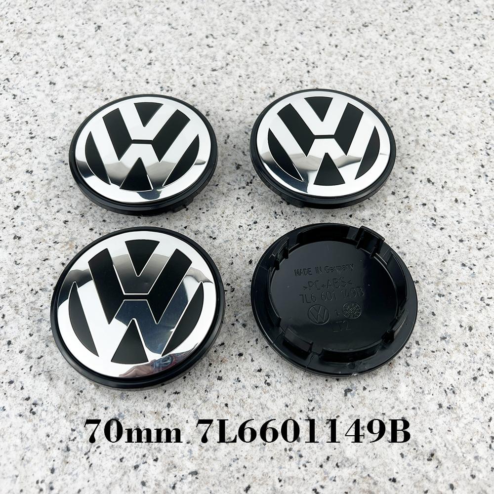 UDXKW1 4pcs 55mm 56mm 65mm Car Wheel Center Hub Caps Cover for VW Volkswagen Golf Polo Passat Touran GTI CC B5 B6 Jetta accessories