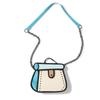 Cartoon Anime Canvas Bag With Contrast Color Design For Daily Casual Use