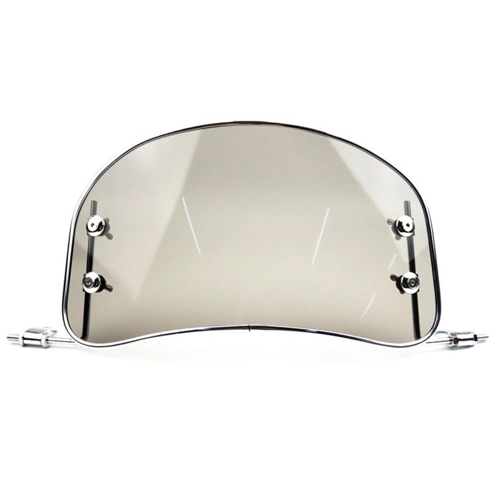 

Motorcycle Wind Deflector Windscreen Windshield Screen Made of Hard ABS Material for Protection from Wind and Mud