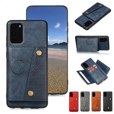 Magnetyczny portfel skórzany etui na karty do Samsung S23 S22 S21 S20 FE Ultra S10 S9 A32 A52 A72 A12 A51 A50 A13 A23 A33 A14 A34 A54/Redmi/oneplus/infinix
