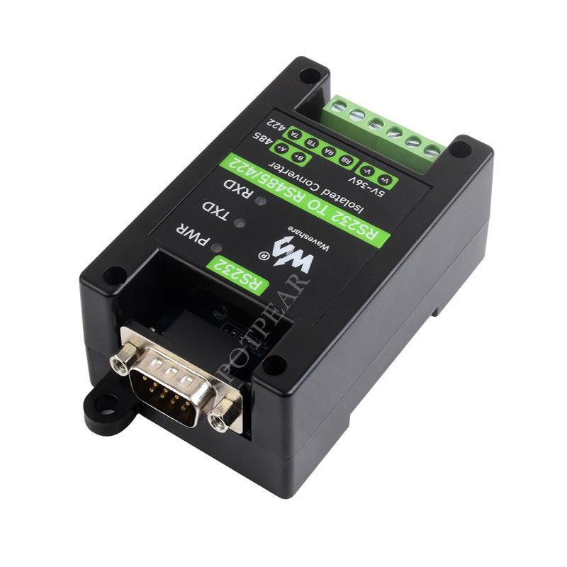 Industrial RS232 To RS485/422 Serial Converter with Active Digital Isolation