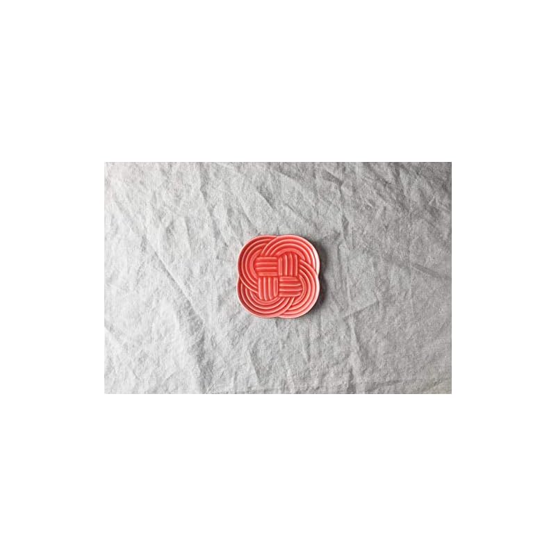 Yamani Small Plate, Red, 10.8cm, Yui (52190258)