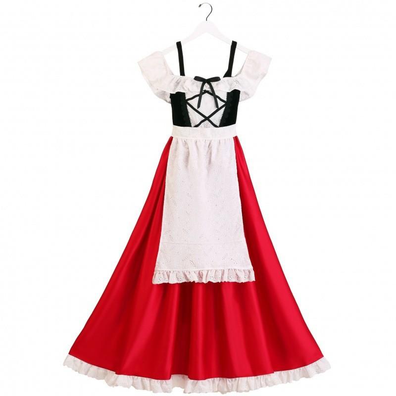 Fesselnder roter Kapuzenumhang für Damen mit elegantem Design für Cosplay-Events