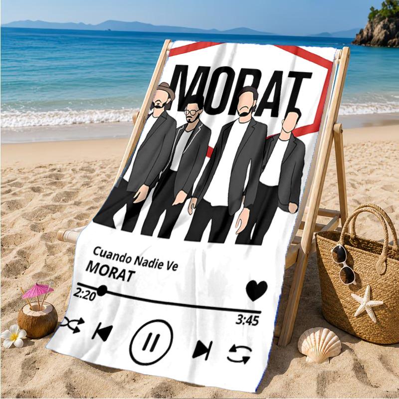 Morat Music Cover Art Beach Towel Microfiber Beach Towel, Lightweight and Quick-Dry, for Summer Travel, Swimming Pool Fan Birthday Gift