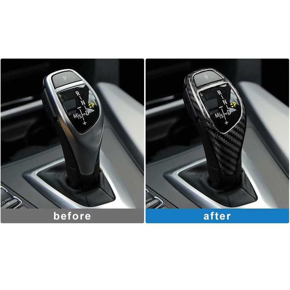 Car Gear Shift Knob Cover Interior Trim For BMW F20 F21 F22 F23 F30 F32 F25 F26