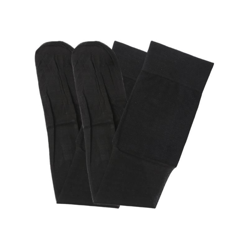Air Conditioning Knee Warmer Thigh High Stockings Breathable Stretch Reinforced Toe Sheer Over Knee Long Socks For Women
