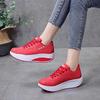 Women's Casual Sports Comfortable Breathable Flat Bottom Increased Casual Platform Shaker Shones