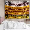Washington Commanders Map Tapestry Accessories Playroom Tapestry, for Bedroom,Livingroom, dormitory Room Wall Decor Fan Birthday Gifts