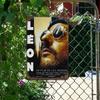 Vintage Film Metallschild Rechteckige Eisenwandkunst für Bar Heimdekor