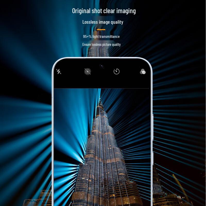 Smorss AR Tempered Glass Camera Lens Protector for Honor 600 Pro