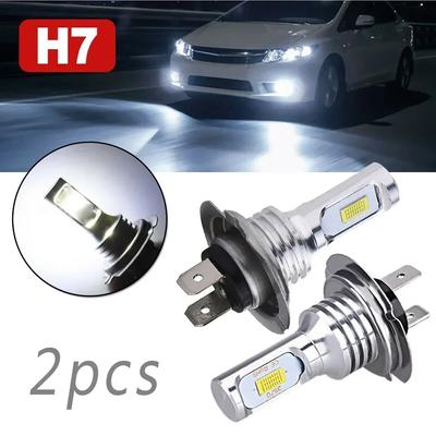 1 Stück Hochwertige H7 LED Scheinwerferlampen Lichter Fernlicht Abblendlicht 55W 8000LM 6000K Superhell DC 12-24V Überlegene Leistung