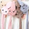 Caps Moving Rabbit Earmuffs Ears Protection Ear Warmers Winter Plush Ear Muffs