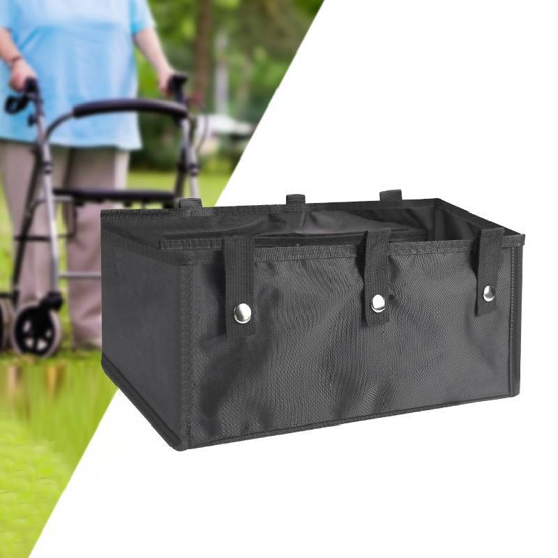 Oxford Fabric Walker Storage Bag With Large Capacity For Travel And Convenience