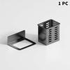 1/2Pcs Toothpaste And Toothbrush Holder Pp Wall-Mounted Storage Box For Bathroom Toiletries Kitchen Chopstick Storage