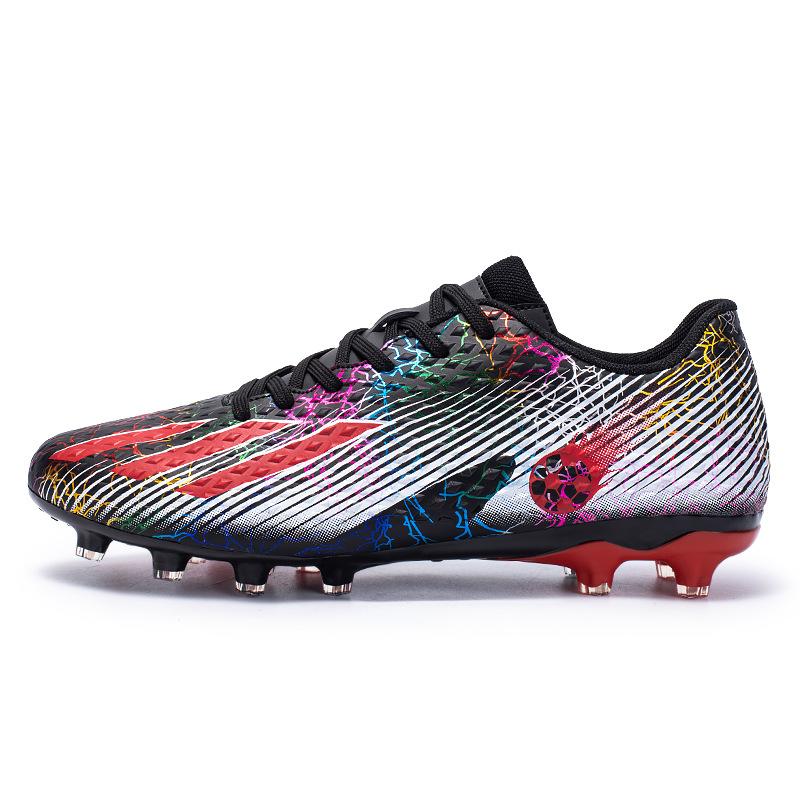 20252025 new football shoes men's and women's low-top broken nails training long nails students youth sneakers non-slip