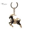 Animal Lover Keychain Acrylic Black Sheep Keyhcain, Goat Shaped Car Key Ring Pendant, Backpack Handbag Charm Hanging Decoration