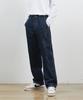 RYUL+WAI Denim Diagonal Pocket Wide Glow Pants Navy