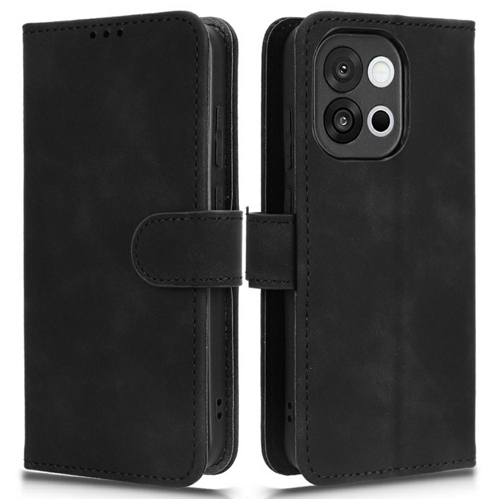 For OnePlus 13T 5G Leather Case Skin Feel Anti Drop Wallet Flip Phone Cover