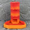 DND Dice Dice Tower  Dice Rolling Tray Tower - Perfect for D&D Game RPG and Tabletop Gaming Best Gift