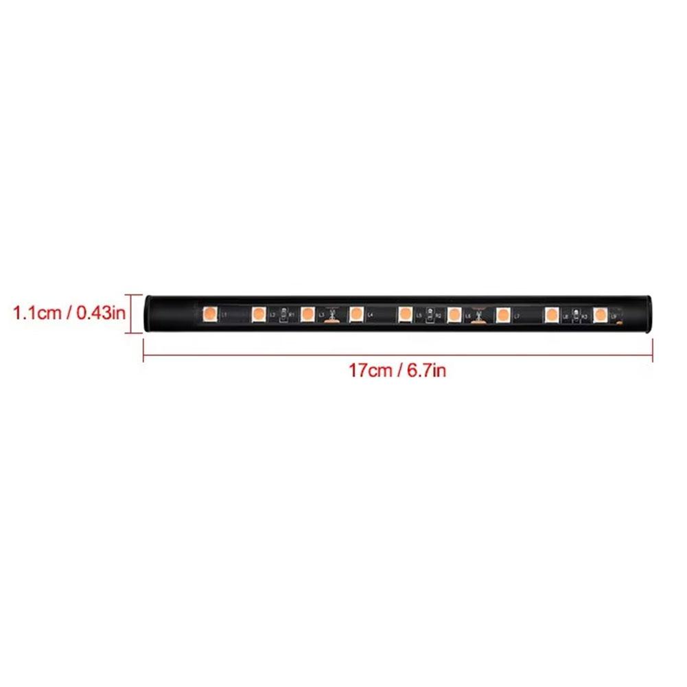 LED Car Interior Ambient Foot Light with USB Backlight Light 5V Auto Decorative Atmosphere Neon Lamp Vehicle Accessories