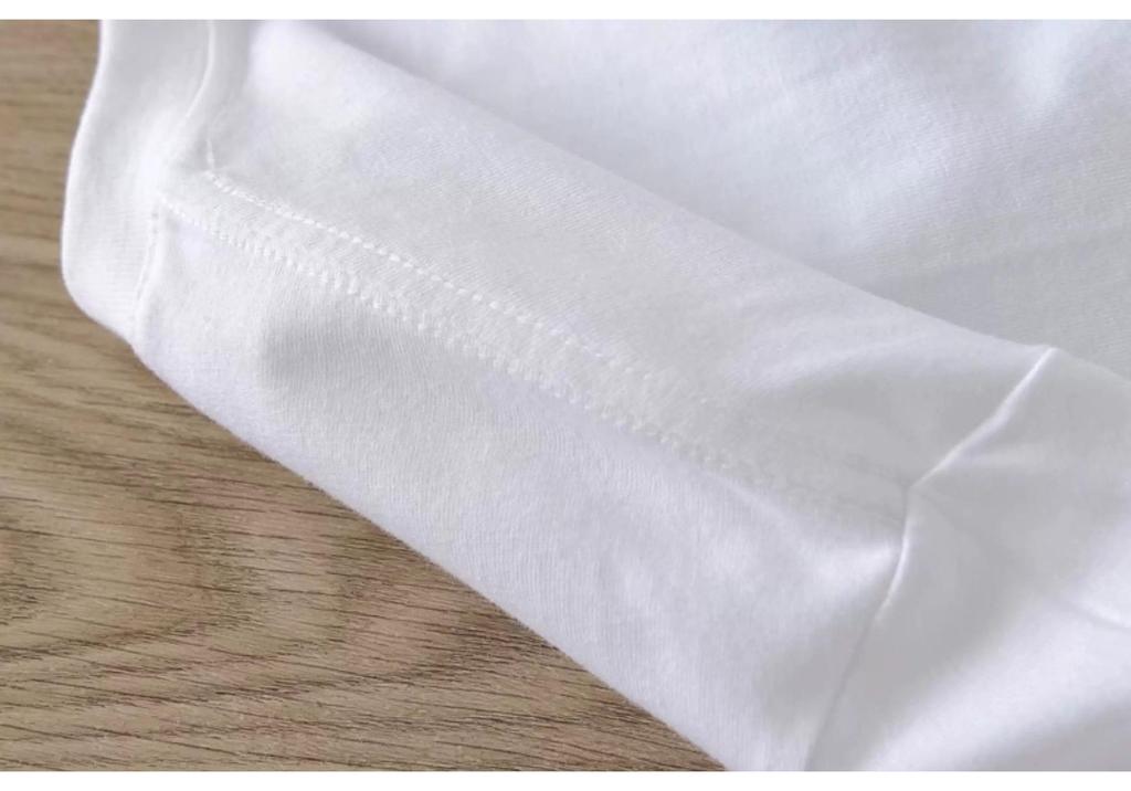 Unisex 260g Xinjiang Pure Cotton Heavyweight Short Sleeve T-Shirt - Solid Color, Combed Cotton, Loose Fit, White Base Layer