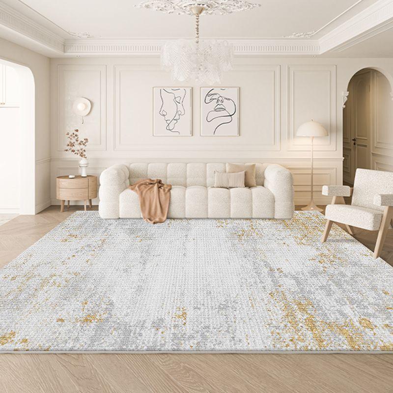Luxury Abstract Style Carpet for Living Room High-end Home Decor Large Area Rug Non-slip Bedroom Bedside Mats Customizable Tapis