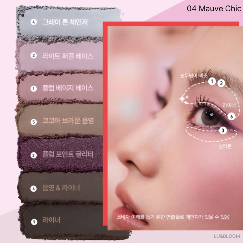 3CE Layer It All Eye Palette 7.5g (+Free gift)