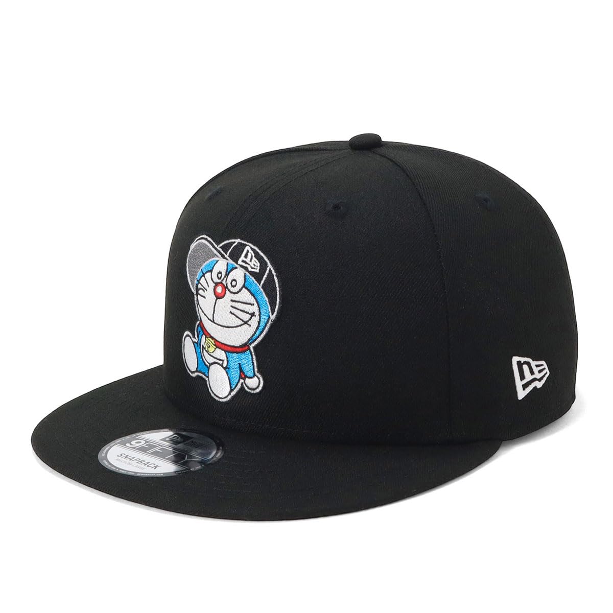 New Era 9FIFTY Snapback Doraemon 950 DORAEMON CAP BLK Cap, Collaboration, Black, M/L, чёрный