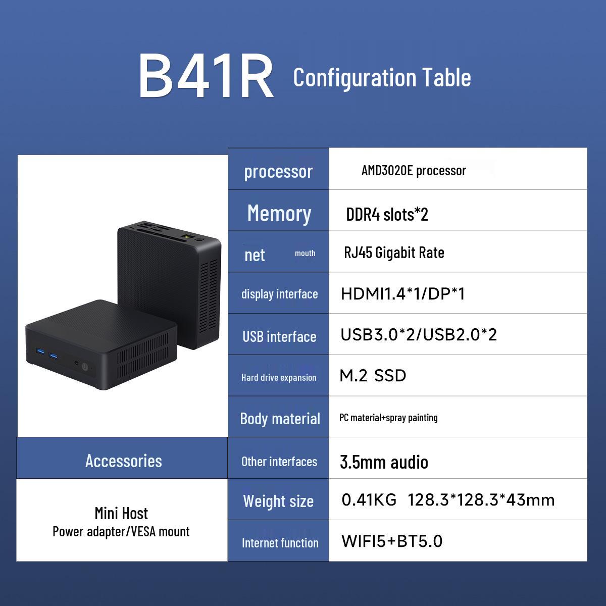 

Мини-игровой ПК AMD Ryzen R7/R9 с восьмиядерным процессором и двумя сетевыми портами