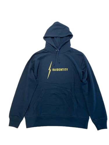 

Official M.League TEAM Raiden Hoodie, RAIDENTITY, 8.4 oz., Official Mahjong Merchandise (JP, Alphabet, M, Black)