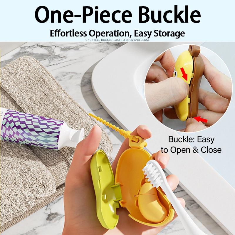 Banana Cover for Toothbrush Compact and Convenient Toothbrush Protector Travel Toothbrush Toothpaste Storage Box LXYJSN06