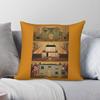 Fantastic Mr. Fox Boggis Bunce Bean Square Pillowcase Polyester Linen Velvet Creative Zip Decor Throw Pillow Case Cover 45x45