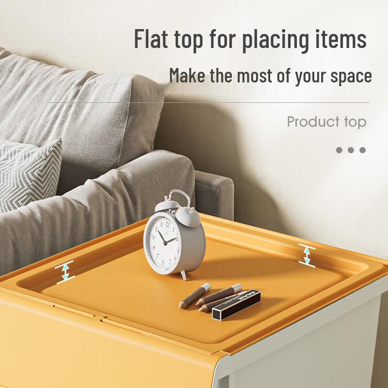 JEKO&JEKO 34L Front-Opening Storage Bins (3-Pack)