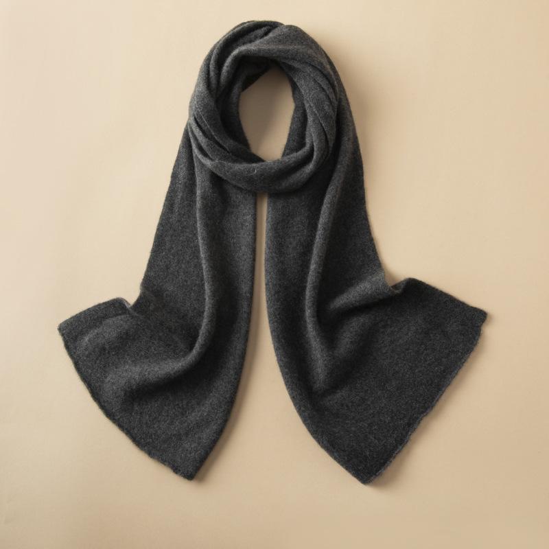 Women's 100% Pure Cashmere Scarf - Autumn/Winter Lightweight Knitted Fashion Accessory