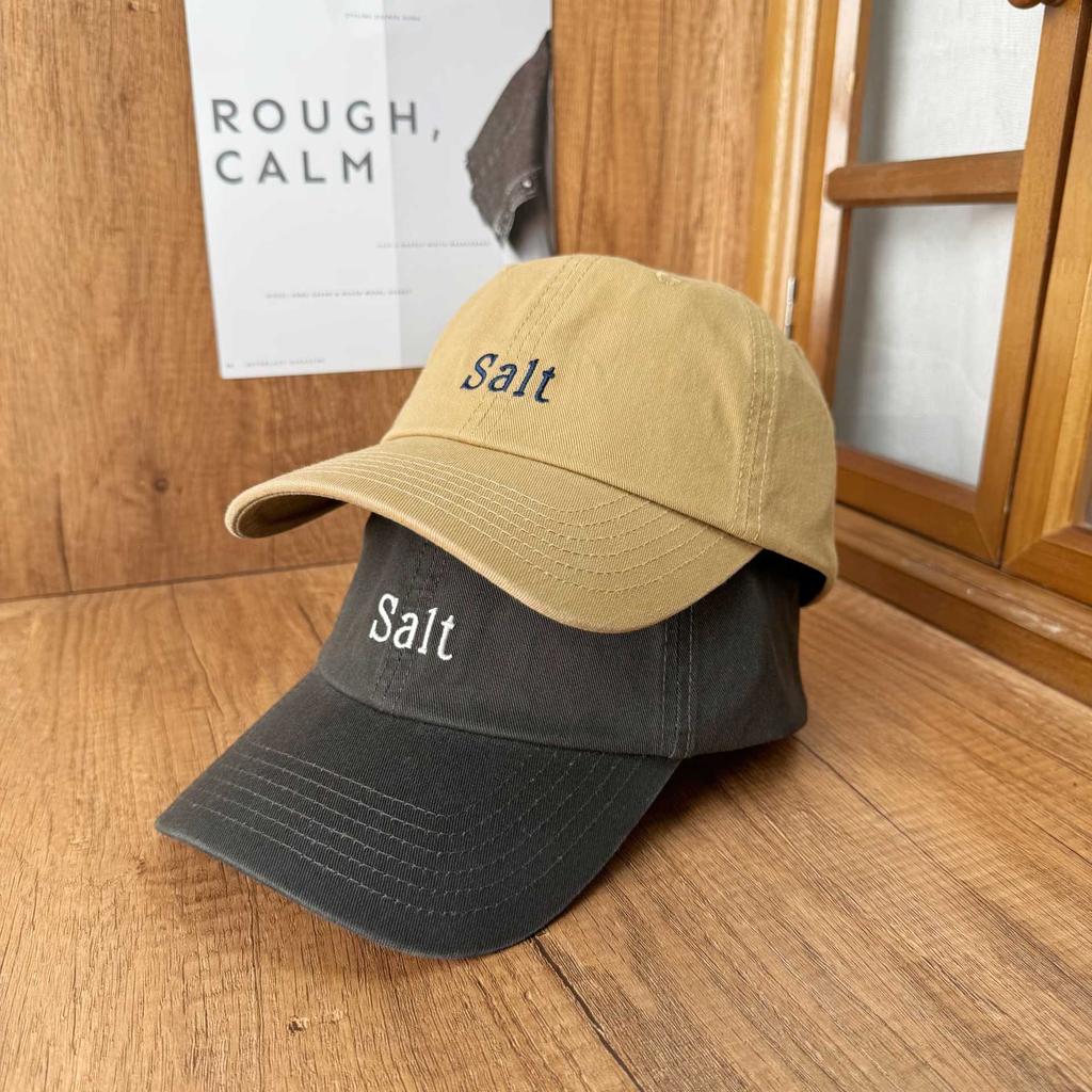Simple Style Salt Embroidery Cap Old Washing Process Soft Top Baseball Cap Daily Versatile Sun Hat
