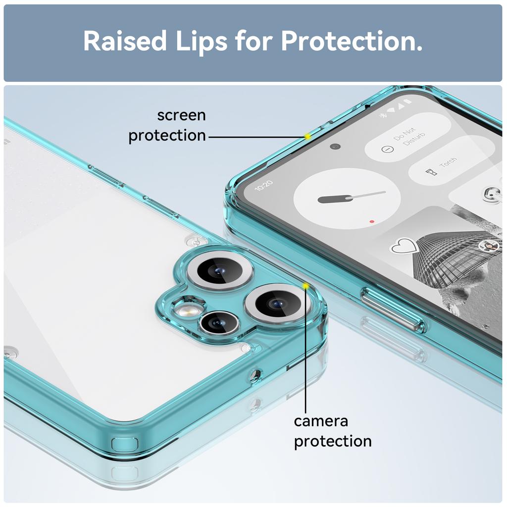 For Nothing CMF Phone 2 Pro Case TPU + Acrylic Protective Clear Phone Cover