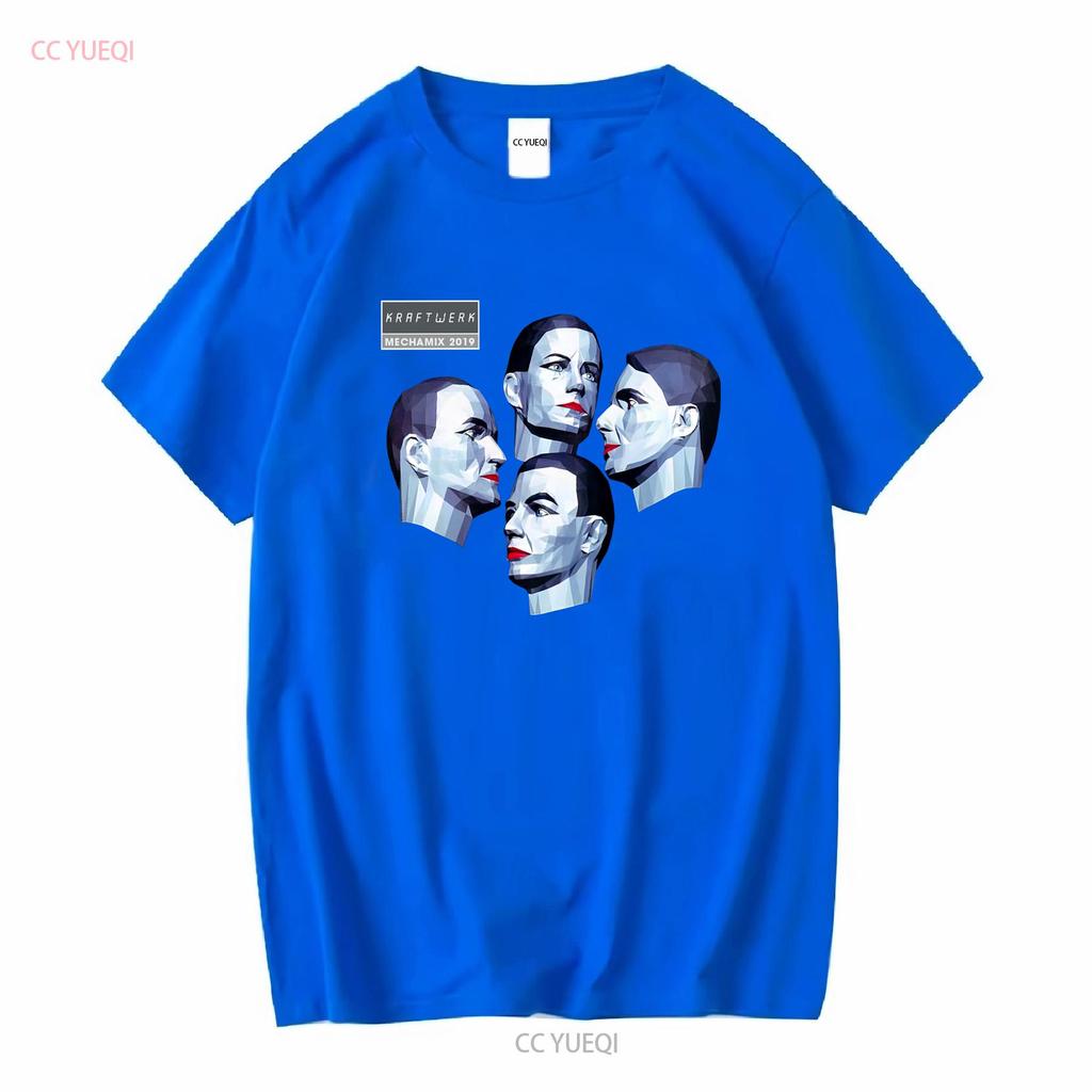 Kraftwerk The Telephone Call Song im Electric Café Klassisches T-Shirt Ralf Hütter lange oder kurze Ärmel Vintage gewaschen weich