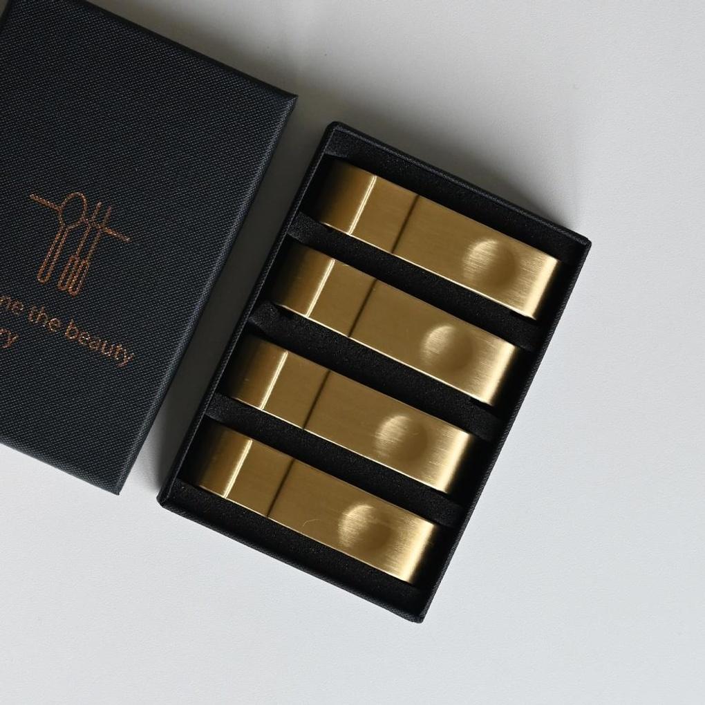 Haushalt Löffelablage ganz Edelstahl gold 1 Stück