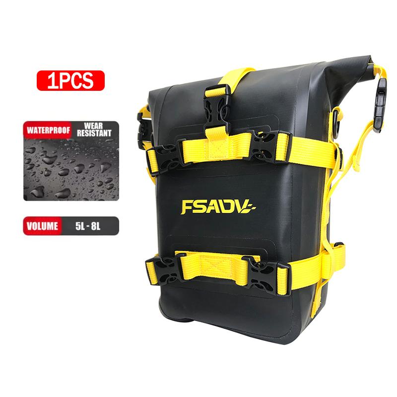 Waterproof Bag Repair Tool Placement Bag For BMW R1200GS HONDA Suzuki DL650 V-Strom Motorcycle Accessories Frame Crash Bars Bag