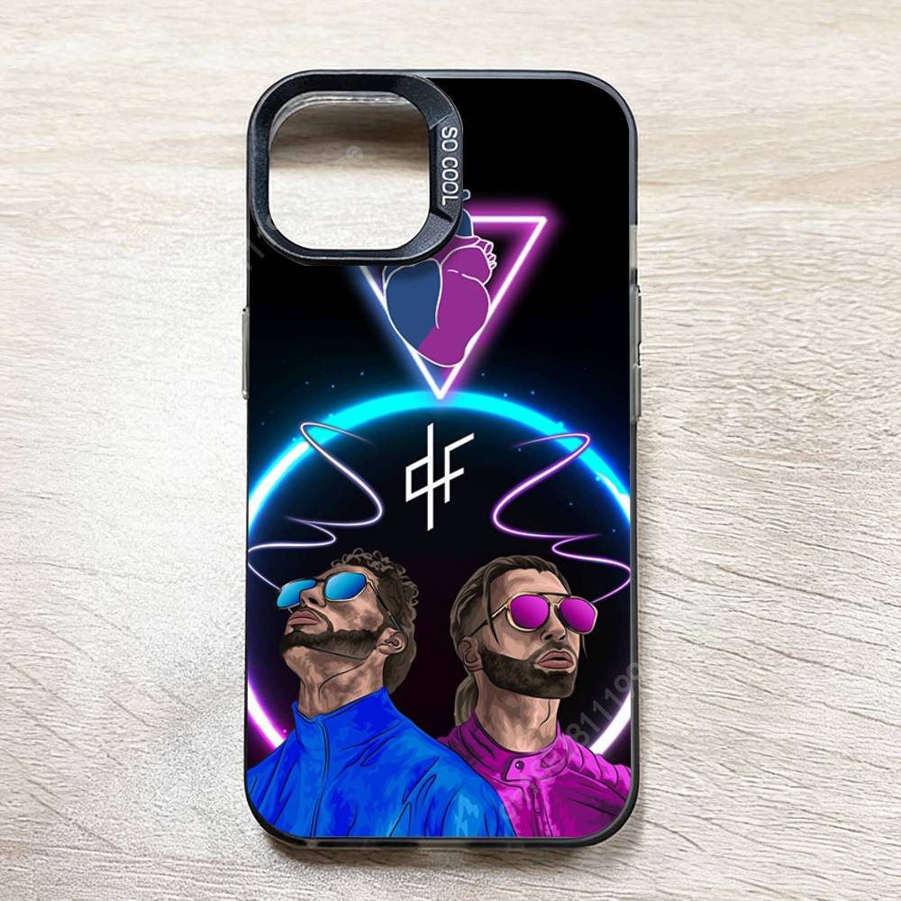 Cool Rapper P-PNL Q-QLF Phone Case for iPhone 17 16 15 Pro Plus 14 13 Max Mini 12 11 X XS Air TPU Bumper