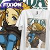 The Legend of Zel N VERSION FULL COLORAnime T Shirt Manga Gift For Anime Lover All Size Cotton