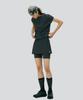 Collect Transitional Wrap Skirt Biker Shorts Women (Dark Grey)