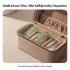 Jewelry Organizer Box Safekeeping Bracelet Compact for Dresser