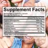 Ashwagandha Maximale Stärke 5500mg Formel Hergestellt mit 5 Natürlichen Inhaltsstoffen zur Unterstützung von Energie, Stimmung und Stressreaktion