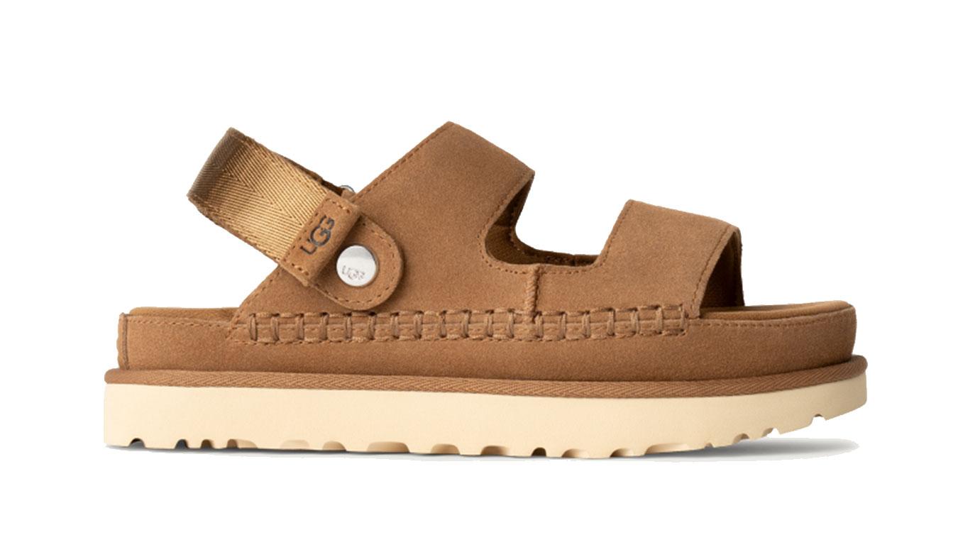 Sandalen UGG kastanienbraun Größe 37 Goldenstar Glide 41